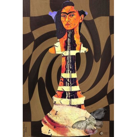 Queen Frida - Artistic Chess Photography | EXPOCHESS