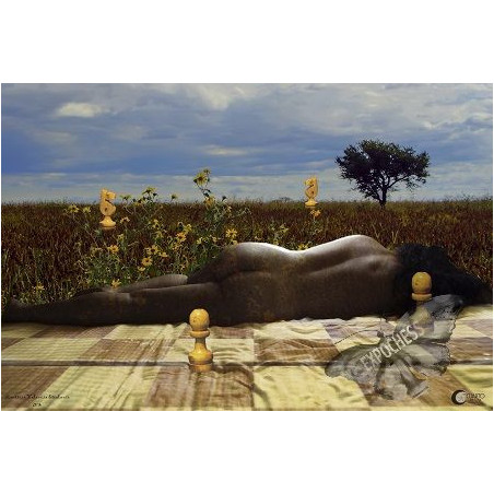 Sleeping woman - Artistic Chess Photography | EXPOCHESS