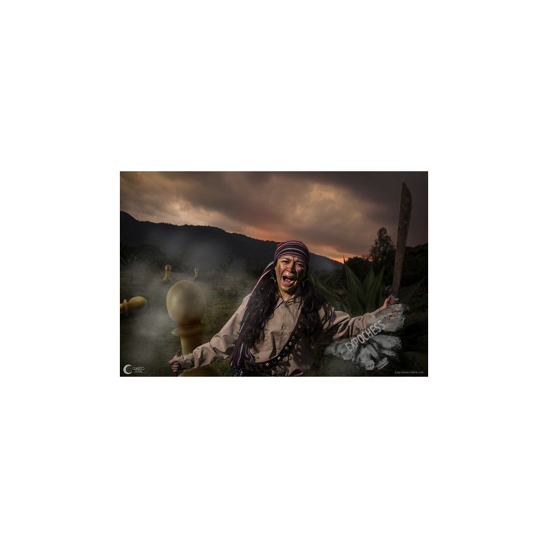 Revolutionary Woman - Artistic Chess Photography | EXPOCHESS