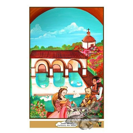 Bordá Garden - Artistic Chess Illustration | EXPOCHESS