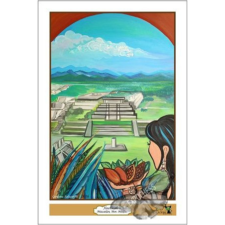 Xochicalco - Artistic Chess Illustration | EXPOCHESS