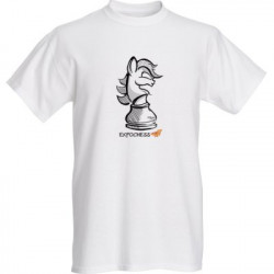 Artistic Chess T-shirt for Men – 100% Cotton | EXPOCHESS