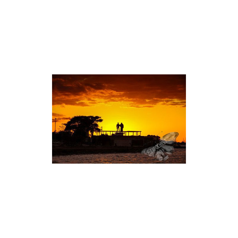 Orange Duel in Cumaná - Artistic Chess Photography | EXPOCHESS