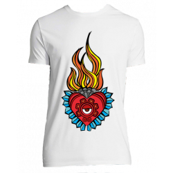 Camiseta Hombre 'Corazón de Fuego, Mente de Hielo' | EXPOCHESS