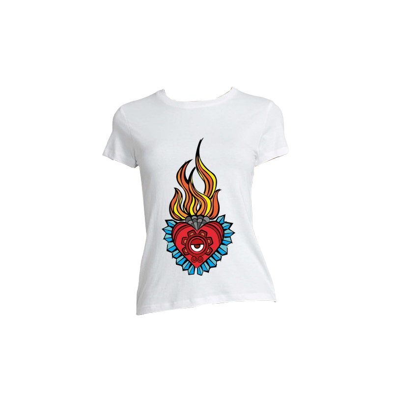 Women's T-shirt 'Heart of Fire, Mind of Ice' | EXPOCHESS