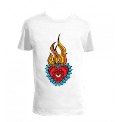 Camiseta Infantil 'Corazón de Fuego, Mente de Hielo' | EXPOCHESS