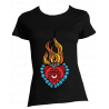 Camiseta Mujer 'Corazón de Fuego, Mente de Hielo' | EXPOCHESS